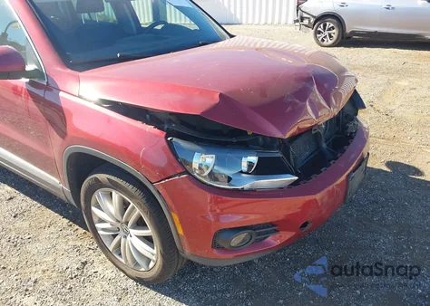 2014 Volkswagen Tiguan Se из США, поврежденный, VIN WVGAV3AX4EW080406